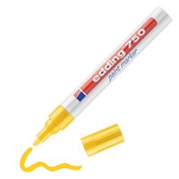 Edding 750 Paint Marker Bullet Tip 2-4mm Line Yellow (Pack 10)