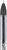 Paper Mate Gel Stick Ballpoint Pen 0.5mm Tip 0.3mm Pen Black (Pack 12)
