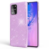 NALIA Glitter Cover compatible with Samsung Galaxy S10 Lite Case, Sparkly Bling Mobile Phone Protector Shockproof Back, Shock-Absorbent Protective Smartphone Diamond Bumper Cove...