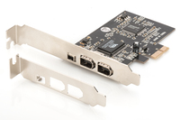 DIGITUS PCI Express Karte, Firewire 1394a (2+1 Port)