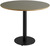 Tischplatte Duneo rund; 100x2.5 cm (ØxH); anthrazit; rund