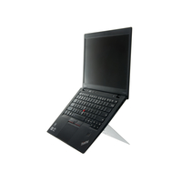 R-Go Riser Attachable Laptopstandaard, geïntegreerd, verstelbaar, wit