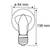 Paulmann 29182 LED E27 Rúd forma 2.8 W (Ø x Ma) 64 mm x 138 mm 1 db