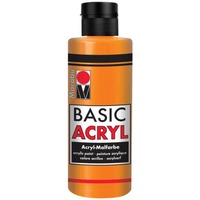 Basic Acrylfarbe, 80ml, orange MARABU 12000 004 013
