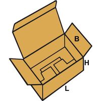 KOMFORT folding cardboard boxes, FEFCO 0215