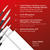 STUBAI 5-teilliges Messerset aus Kochmesser Mittelspitz 200 mm, Brotmesser 180 mm, Küchenmesser Mittelspitz 160 mm, Vorlegegabel gerade 135mm, Gemüsemesser 90 mm | Messerserie „...