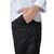 Bragard Atto Men's Trousers - Elasticated Waist Adjustable Length in Black - XL