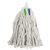 Scot Young SYR CHSA PY Cotton Socket Mop Colour Coded Tabs Disposable - 12oz