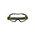 3M™ GoggleGear™ 6000 Vollsicht-Schutzbrille, limettengrüner Rahmen, Scotchgard™ Anti-Fog-/Antikratz-Beschichtung (K&N), transparente Scheibe, GG6001SGAF-GRN-EU