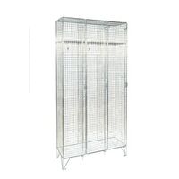 Heavy duty wire mesh lockers (8mm dia.)