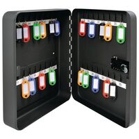 Key cabinet with combination lock