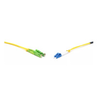 LINKEASY E2000/APC-LC/PC SM duplex patch kábel, OS2 G657.A1 fiber, LSOH 1m