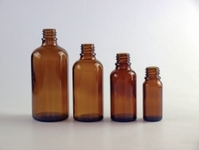 100ml Dropping bottles pipette bottles amber glass