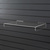FlexiSlot® Tray / Tray / Shelf for Slatwall System | 450 mm