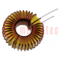 Inductor: wire; THT; 47uH; 3A; 48mΩ