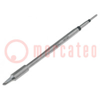 Tip; conical sloped; 2mm; longlife