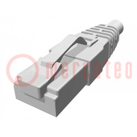 Plug; RJ45; PIN: 8; Cat: 6a; shielded; Layout: 8p8c; Øcable: 6.1÷6.9mm
