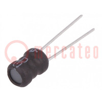 Inductor: wire; THT; 1.2mH; 150mA; ±10%; Ø6.5x8.5mm; vertical