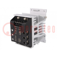 Relay: solid state; 50A; Uswitch: 24÷240VAC; 3-phase; on panel