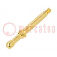 Test needle; Operational spring compression: 4mm; Min.pitch: 4mm