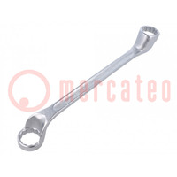 Wrench; box; 30mm,32mm; chromium plated steel; L: 365mm; offset