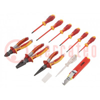 Kit: for assembly work; 1kV; bag; 11pcs.