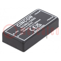 Converter: DC/DC; 15W; Uin: 9÷18V; Uout: 5VDC; Iout: 0÷3000mA; THT