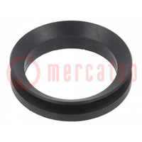 V-ring afdichting; NBR-rubber; D.as: 29÷31mm; L: 7,5mm; Ø: 27mm