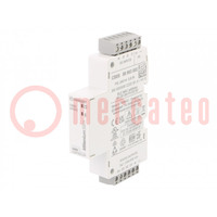 Programmable relay; IN: 4; OUT: 4; OUT 1: SSR; Millenium Slim; IP20
