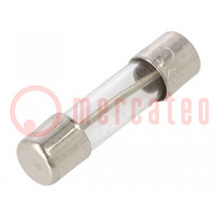 Fuse: fuse; time-lag; 700mA; 250VAC; cylindrical; 5x20mm; brass; 5TT