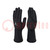 Protective gloves; Size: 9; high resistance to tears and cuts