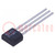 Transistor: NPN; bipolaire; 25V; 2A; 1W; TO92