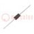 Diode: rectifying; THT; 600V; 3A; Ifsm: 150A; DO27; Ufmax: 1.7V; 100ns