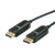 ROLINE DisplayPort v1.4 Kabel (AOC), M/M, 50 m
