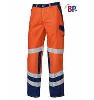 BP Warnschutzhose 2010-845 Gr. 52n warnorange/dunkelblau