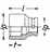 Hazet Schlag-, Maschinenschrauber Steckschlüsseleinsatz, Sechskant, Vierkant hohl 20 mm (3/4"), Außen-Sechskant Profil, 33 mm, Art.Nr. 1000SLG-33