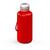 Artikelbild Trinkflasche "Sports", 1,0 l , inkl. Strap, rot/transparent