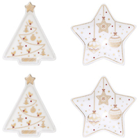 LOT 4 COUPELLES ÉTOILE & SAPIN - CHRISTMAS LIGHTS EASY LIFE 1235941