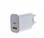 Ładowarka sieciowa 2x3A USB C + USB A Power Delivery biała