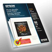 Epson Photo Quality Inkjet Paper S041061 A4 100 Blatt 102g