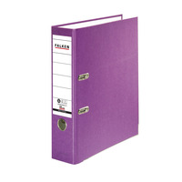 Ordner S80 Recycolor,80mm breit,Kraftpapierbezug,aufgekl. Rückenschild,violett