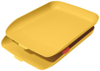 Briefkorb Cosy Set, A4, Polystyrol, 2 Stück, gelb
