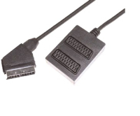 e+p VC 82 SCART-Kabel 0,5 m SCART (21-pin) 2 x SCART Schwarz