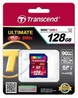 Transcend TS128GSDXC10U1 pamięć flash 128 GB SDXC MLC Klasa 10