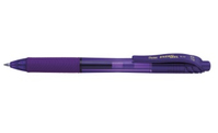 Pentel BL107-V długopis żelowy Długopis żelowy wysuwany Średni Fioletowy 12 szt.