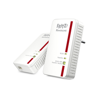 FRITZ!Powerline 1240E WLAN 1200 Mbit/s Ethernet Wifi Rojo, Blanco 2 pieza(s)