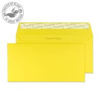 Blake Creative Colour Banana Yellow Peel and Seal Wallet DL+ 114x229mm 120gsm (Pack 500)