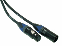 Contrik XLR/XLR 10m Audio-Kabel XLR (3-pin) Schwarz, Blau