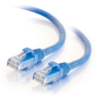 C2G Câble de raccordement pour réseau Cat6A UTP LSZH de 3 m - Bleu