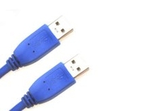 Jou Jye Computer USB 3.0, A 9pin / A 9pin - 0.5M USB-kabel 0,5 m USB A Blauw